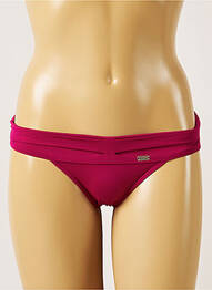 Bas de maillot de bain micro fibres culotte violet BANANA MOON femme