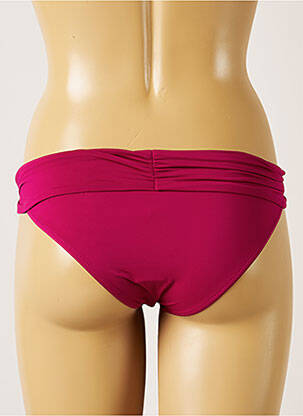 Bas de maillot de bain micro fibres culotte violet BANANA MOON femme