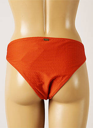 Bas de maillot de bain micro fibres culotte orange BANANA MOON femme