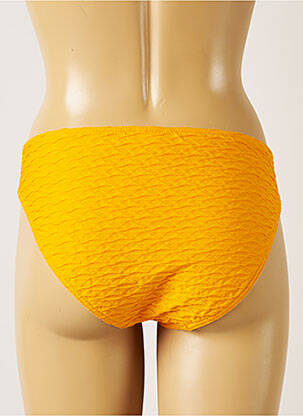 Bas de maillot de bain micro fibres short orange BANANA MOON femme