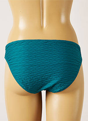 Bas de maillot de bain micro fibres culotte bleu BANANA MOON femme