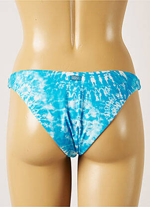 Bas de maillot de bain imprimé fantaisie culotte bleu BANANA MOON femme