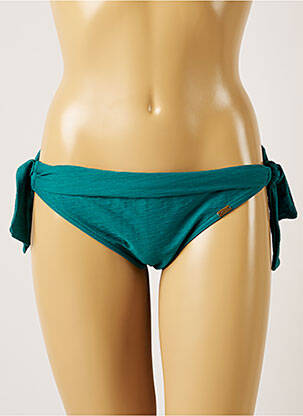 Bas de maillot de bain micro fibres bikini vert BANANA MOON femme