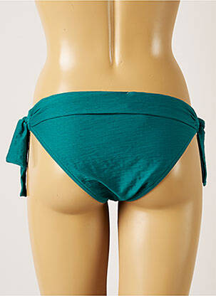 Bas de maillot de bain micro fibres bikini vert BANANA MOON femme