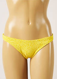 Bas de maillot de bain micro fibres culotte jaune BANANA MOON femme