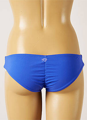 Bas de maillot de bain micro fibres culotte bleu BANANA MOON femme