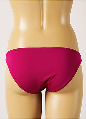 Bas de maillot de bain micro fibres culotte violet BANANA MOON femme