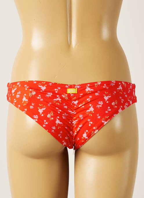 Bas de maillot de bain rouge BANANA MOON pour femme