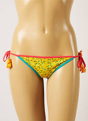 Maillot de bain maternité imprimé fleurs jaune BANANA MOON femme