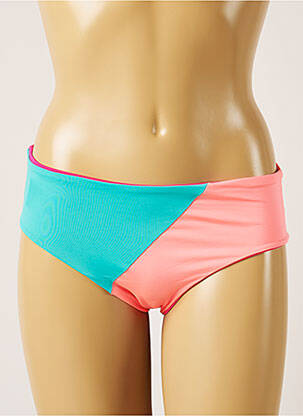 Bas de maillot de bain tissage satiné culotte rose BANANA MOON femme