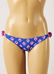 Bas de maillot de bain tissage satiné bikini rose BANANA MOON femme