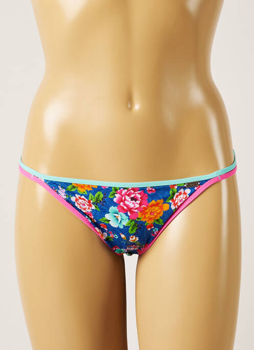 Bas de maillot de bain bleu BANANA MOON pour femme