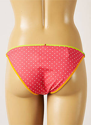 Bas de maillot de bain réversible bikini rose BANANA MOON femme