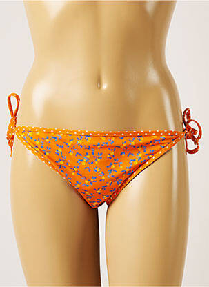 Bas de maillot de bain réversible bikini orange BANANA MOON femme