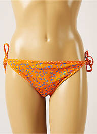 Bas de maillot de bain réversible bikini orange BANANA MOON femme