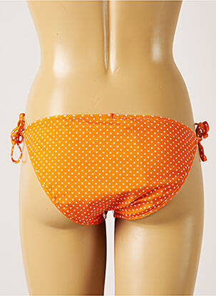 Bas de maillot de bain réversible bikini orange BANANA MOON femme