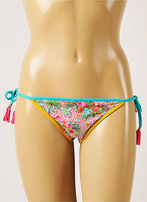 Bas de maillot de bain réversible bikini rose BANANA MOON femme