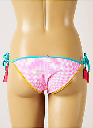 Bas de maillot de bain réversible bikini rose BANANA MOON femme