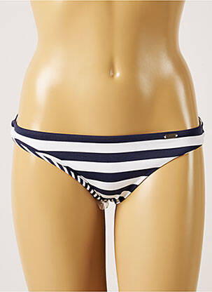 Bas de maillot de bain réversible culotte bleu BANANA MOON femme
