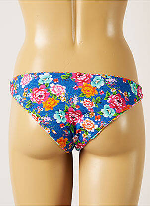 Bas de maillot de bain imprimé fleurs culotte orange BANANA MOON femme