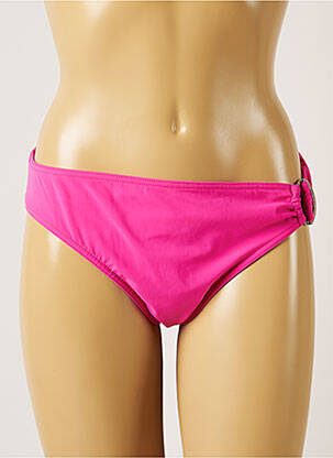Bas de maillot de bain stretch culotte rose LIVIA femme