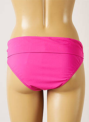 Bas de maillot de bain stretch culotte rose LIVIA femme