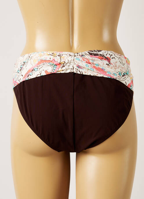 Bas de maillot de bain marron LIVIA pour femme