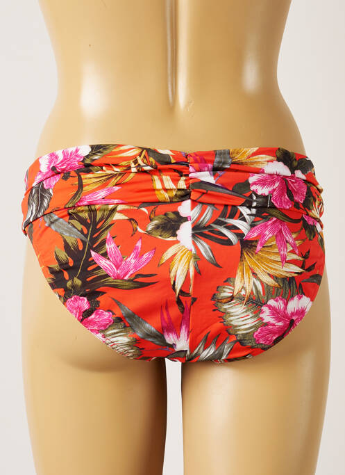 Bas de maillot de bain orange LIVIA pour femme