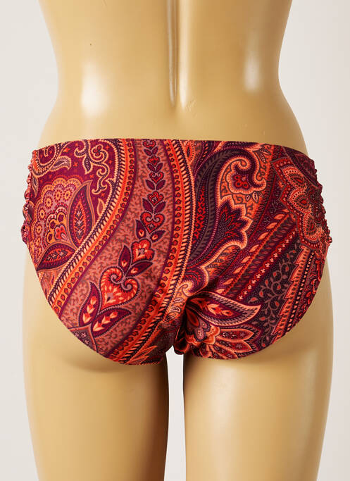 Bas de maillot de bain orange LIVIA femme