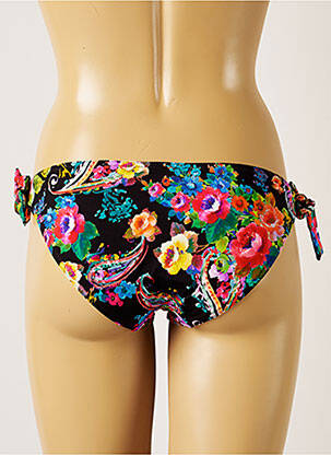 Bas de maillot de bain imprimé fantaisie bikini rose LIVIA femme
