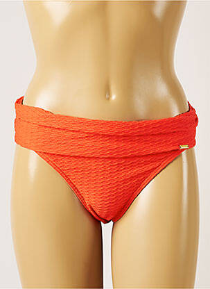 Bas de maillot de bain micro fibres culotte jaune LIVIA femme