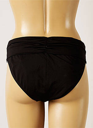 Bas de maillot de bain micro fibres culotte noir LIVIA femme