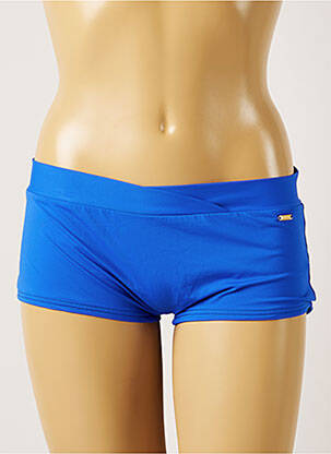 Bas de maillot de bain shorty shorty bleu LIVIA femme