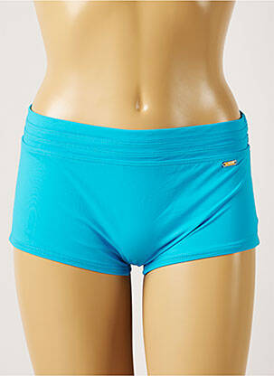 Bas de maillot de bain shorty shorty bleu LIVIA femme
