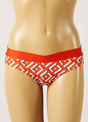 Bas de maillot de bain orange LIVIA pour femme seconde vue