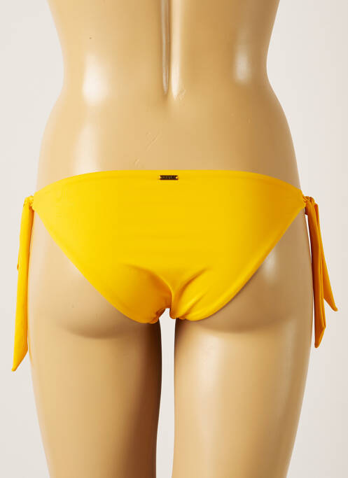 Bas de maillot de bain jaune LIVIA pour femme