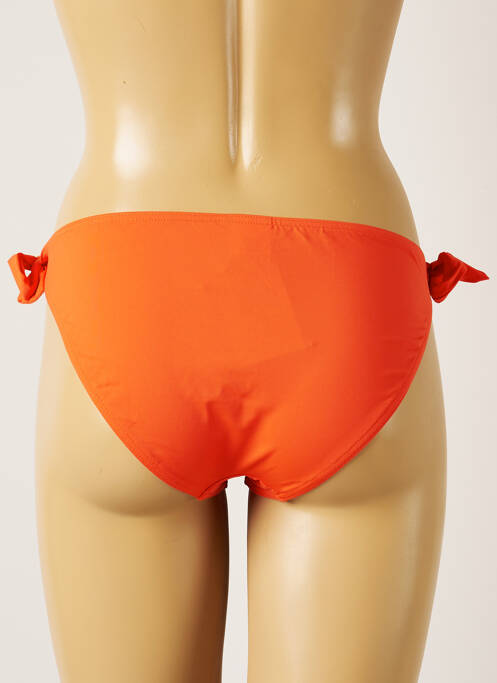 Bas de maillot de bain orange LIVIA pour femme