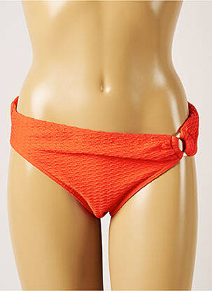 Bas de maillot de bain orange LIVIA pour femme