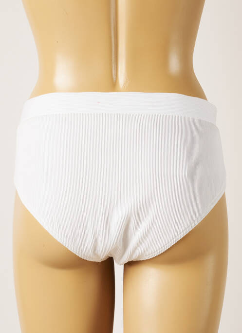 Bas de maillot de bain blanc LIVIA pour femme