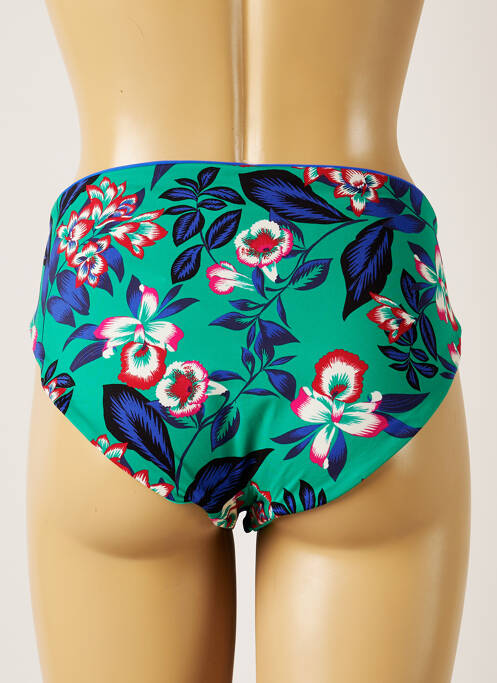 Bas de maillot de bain vert LIVIA pour femme