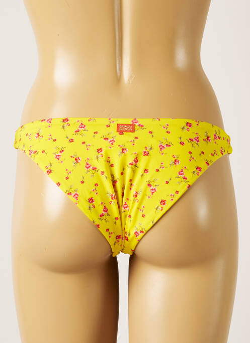 Bas de maillot de bain jaune BANANA MOON pour femme