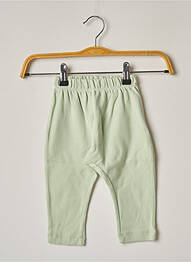 Pantalon droit taille élastique taille élastique vert HELLO ELAÉ enfant