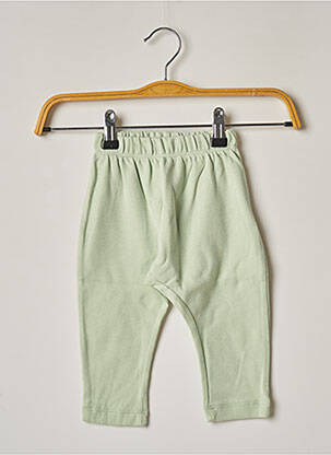Pantalon droit taille élastique taille élastique vert HELLO ELAÉ enfant