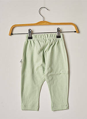 Pantalon droit taille élastique taille élastique vert HELLO ELAÉ enfant