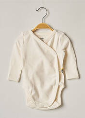 Body lingerie beige HELLO ELAÉ pour enfant seconde vue