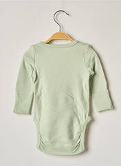 Body lingerie vert HELLO ELAÉ pour enfant seconde vue