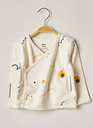 T-shirt manches longues manches longues beige HELLO ELAÉ enfant