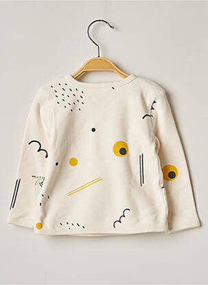 T-shirt manches longues manches longues beige HELLO ELAÉ enfant