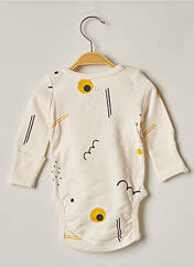 Body lingerie beige HELLO ELAÉ pour enfant seconde vue