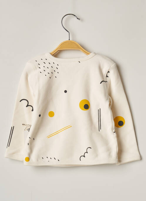 T-shirt beige HELLO ELAÉ pour enfant